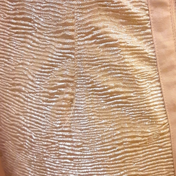 Finders Keepers white gold shimmer ivory dress Small - Picture 6 of 6